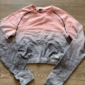 Gymshark crop tee